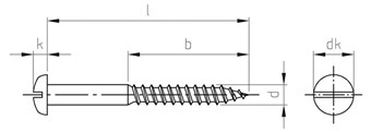 D 96 d 5.5 x  45 /27 A2 facsavar félgömbfejű eh.-a