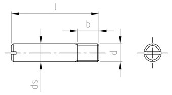 D 427 M  8 x   25 A1 hornyos menetes  csap-a