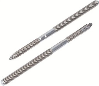 A 8215 M   6 x 180 LM= 50 mm LH= 47 mm A2 mosdócsavar közép