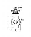 A 8304 A4 sodrony bilincs (simplex) d   5 / L 24-a