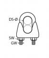 A 9074 A4 sodronybilincs (U, (8248)) d 5 ( M 5 )-a