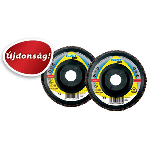 085628 (321661) Klingspor lamellás csiszolótányér fémhez,kúpos 115x22,2 P60