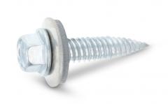 A 8505-3 4.5 x  38  A2/CV hlf. finommenetes bi-metál önfúró csavar + alátét