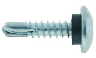 A 7503 M d 4.8 x22 #1 A2/CV TX20 D fejű bi-metál önfúró csavar tömítő alátéttel