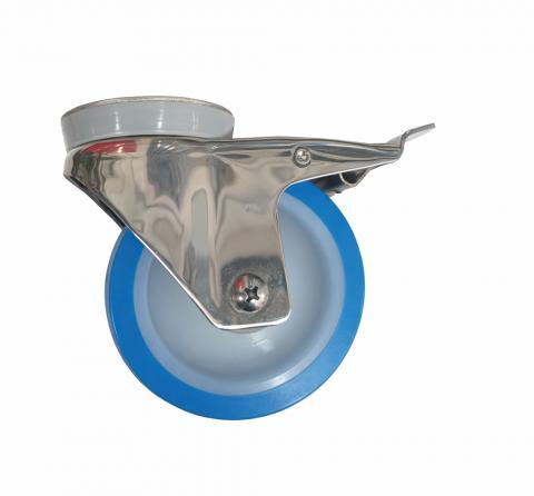 Forgókerék fékkel d 100 A2