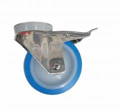 Forgókerék fékkel d 100 A2