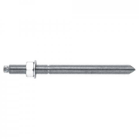 Menetes rúd szett betonragasztóhoz anyával és alátéttel A4 M 20 x 260