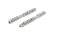 A 8215 M   6 x  80 LM= 25 mm LH= 52 mm A2 mosdócsavar TX15 vég